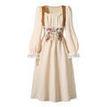 Girls' dress - cross-border children's wear -  spring/autumn new collection - french court style medieval retro long-sleeved princess dress