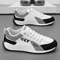 Men's slip-on sneakers: spring 2025 new arrivals - student style, athletic board shoes, running shoes, casual white sneakers, thick-soled winter edition