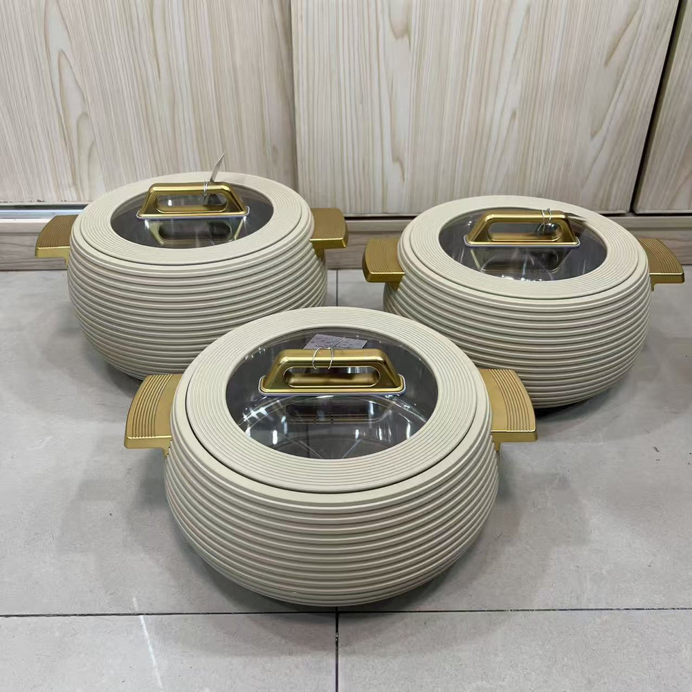 Food warmer containernew arrivalhot sellingexportcross-border3pcs insulated lunch box3l-4l-5l