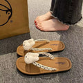 Flip-flops new arrival summer girl high-looking cute rabbit cartoon polka dot slippers non-slip lightweight flip-flops wholesale