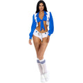 S-xl football cheerleader star cheerleading outfit american dallas cheerleader uniform performance costume football cheerleader