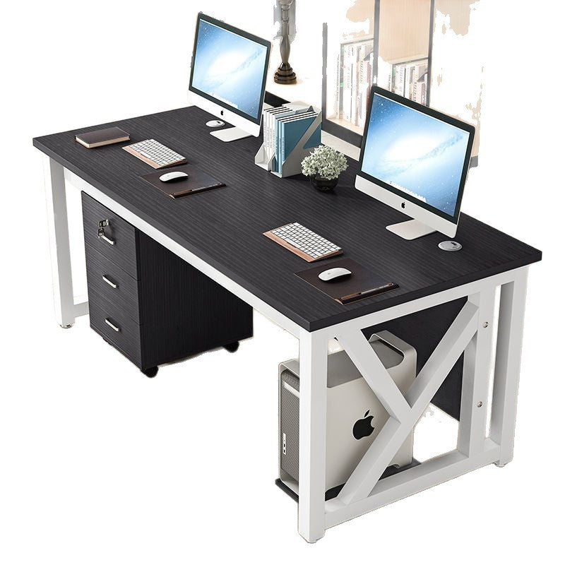 Boss desk office computer desk casual modern for home study desk staff double employee workstation special writing desk