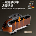 Tank belt sander woodworking grinder high power satchel type small electric grinding and polishing machine flat sander