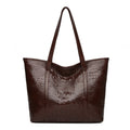 Crocodile pattern women's bag large capacity satchel bag fashioncasual shoulder bag tote bag 2022new arrival dropshipping