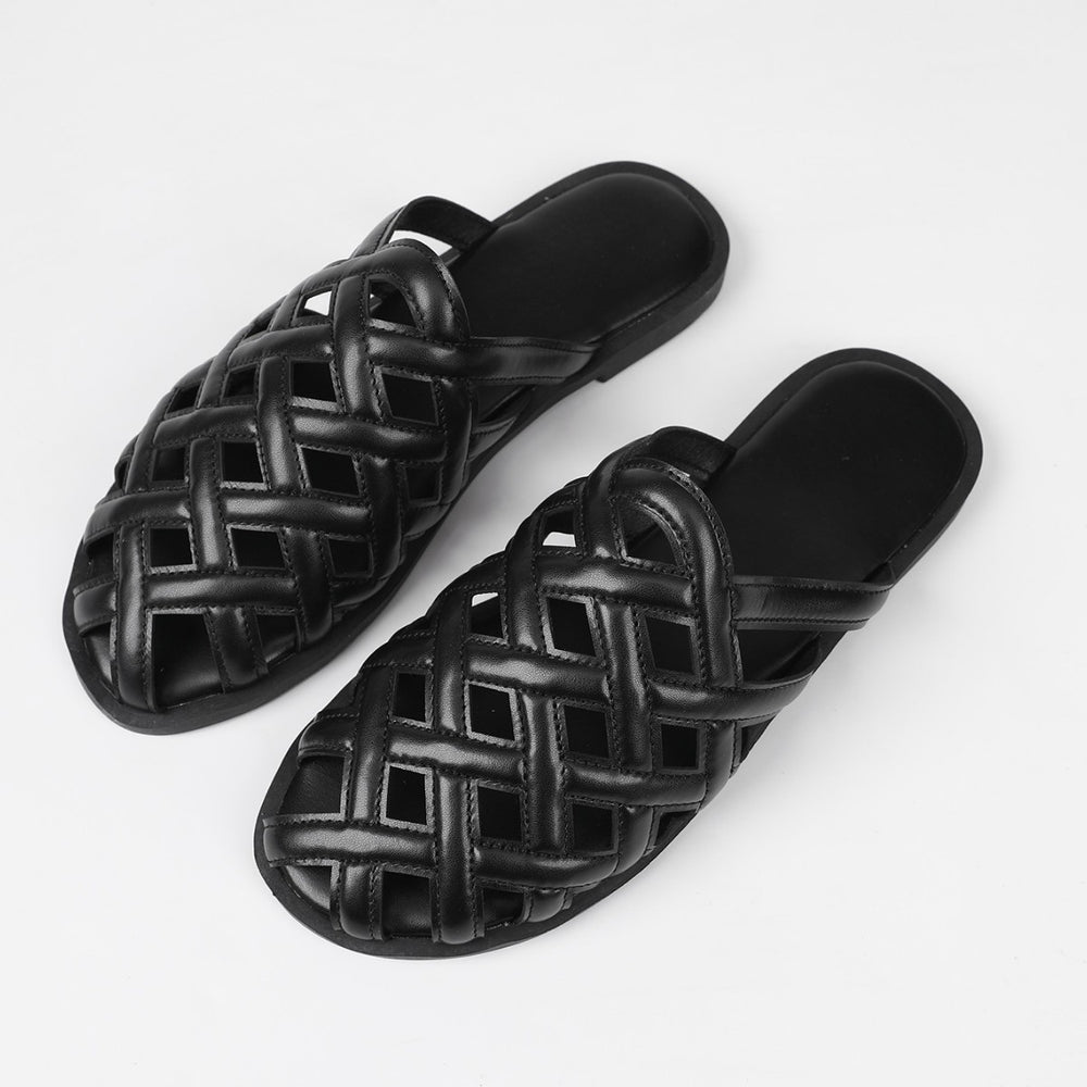 export plus size fashionable fairy style slippers flat bottom beach vacation sandals women's summer outdoor sandals