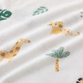 Baby short-sleeved one-piece jumpsuit summer thin khaki newborn pure cotton clothes triangle romper baby