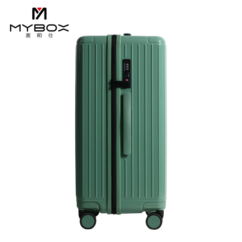 MYBOX26寸大容量拉杆箱防爆拉链静音万向轮TSA海关锁PC硬箱旅行箱