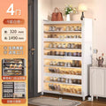 Ivory white-4 doors 9 layers-60*32*149cm [sunshine board cabinet door]