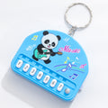 Mini pocket piano kids electronic keyboard - playable, light-up, creative, high-value keychain charm toy