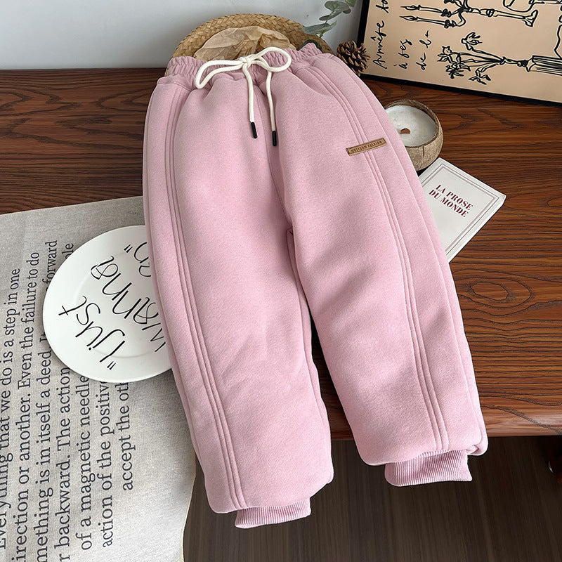 [700g quilted cold resistance - one piece for winter]  new temperature change controllable quilted thickeneded sweatpants cotton