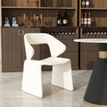 Milo sales office reception desk set - table and four chairs for consultations, modern style for photography studios, business hotels, and dining