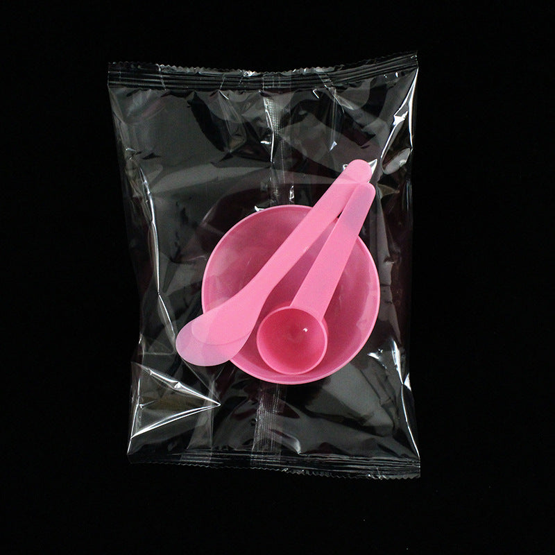 Wholesale beauty supplies: plastic mask mixing bowl, mask brush, and makeup brush set for diy sheet masks