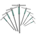 T-type high-speed rotate inner hexagonal slider wrench tool long inner hexagonal inner 6 square 2mm industrial grade auto repair