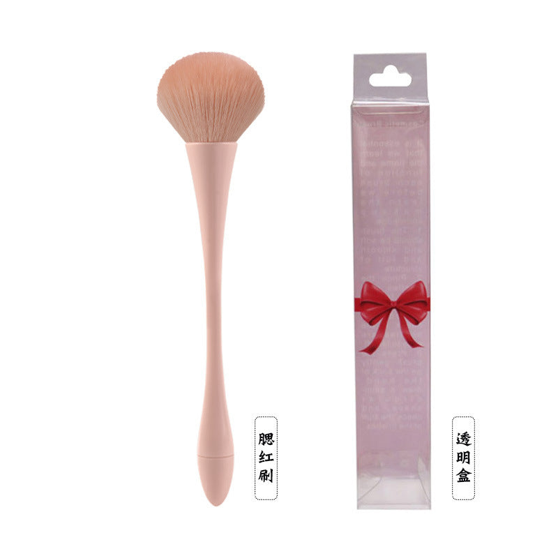 Single large small waist makeup brush beauty tool blush brush round head dust brush soft bristle loose powder brush makeup brush