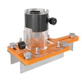 Two-in-one connector slotter, invisible piece slotting machine, new woodworking trimming machine, slotting bracket, hole opening artifact