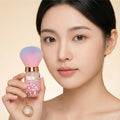 Single pink bristle large nail art dust brush portable makeup powder brush high-end beauty tool cosmetic brush