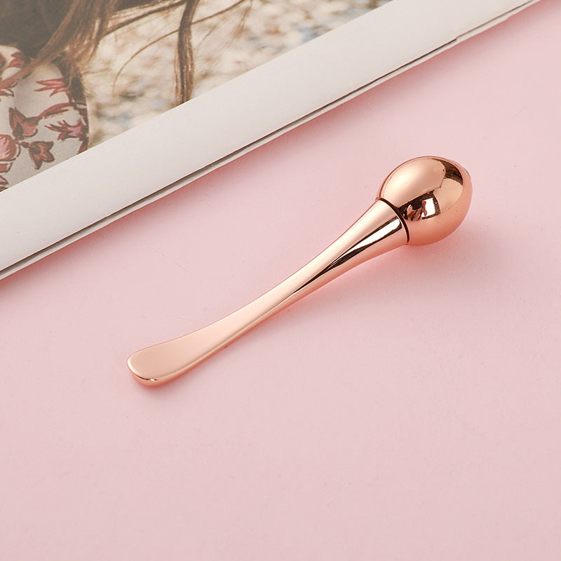 Metal roller eye cream beauty stick zinc alloy cosmetic eye massage stick import packaging application massage stick