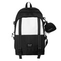 Trendy backpack for girls - high school & college students - large capacity, workwear style, laptop backpack, travel rucksack for men