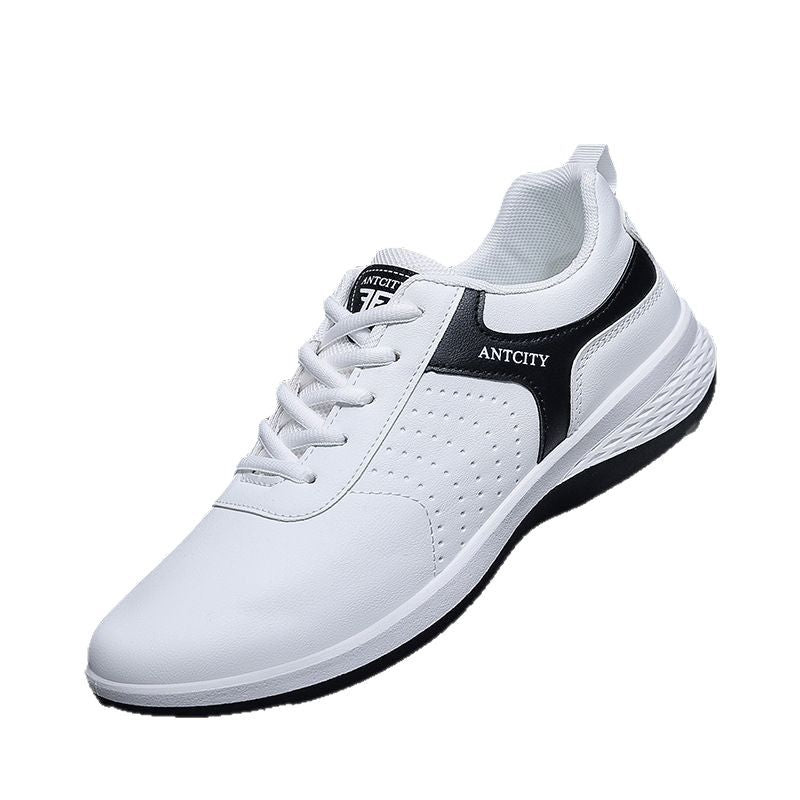 New men's handmade stitching casual shoes - trendy, versatile skate shoes - korean style fashion sneakers