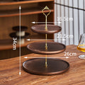 Dessert table display stand, new chinoiserie wedding cake tray, multi-layered afternoon tea snack stand, tea break table, pastry display