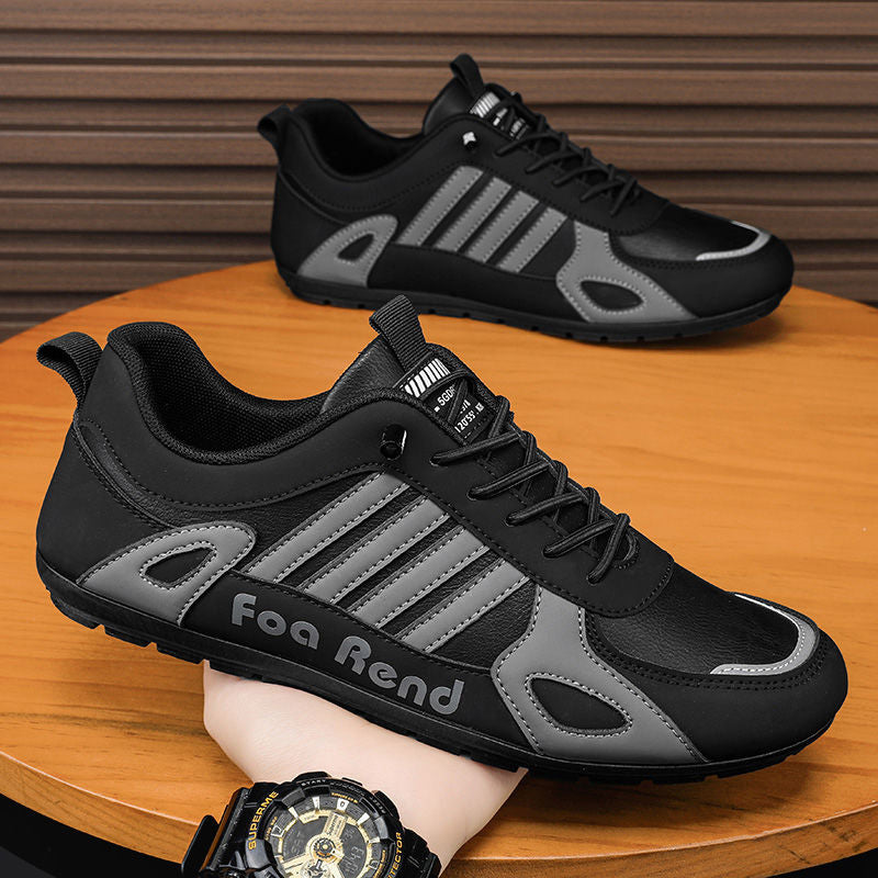 Men's slip-on shoes - spring 2025 new collection: waterproof, non-slip, athletic, running, casual, black, work & safety shoes