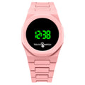 Wholesale men's electronic watches for export: southeast asia, middle east, and arab markets - led plastic sets with butterfly clasp, available for men and women