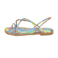 New fashion colorful women's flat slippers sandals low heel shoes ladies' outdoor wear