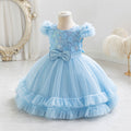 Wholesale new arrival baby girl kids dress sequin tutu princess dress first birthday dress kids dress