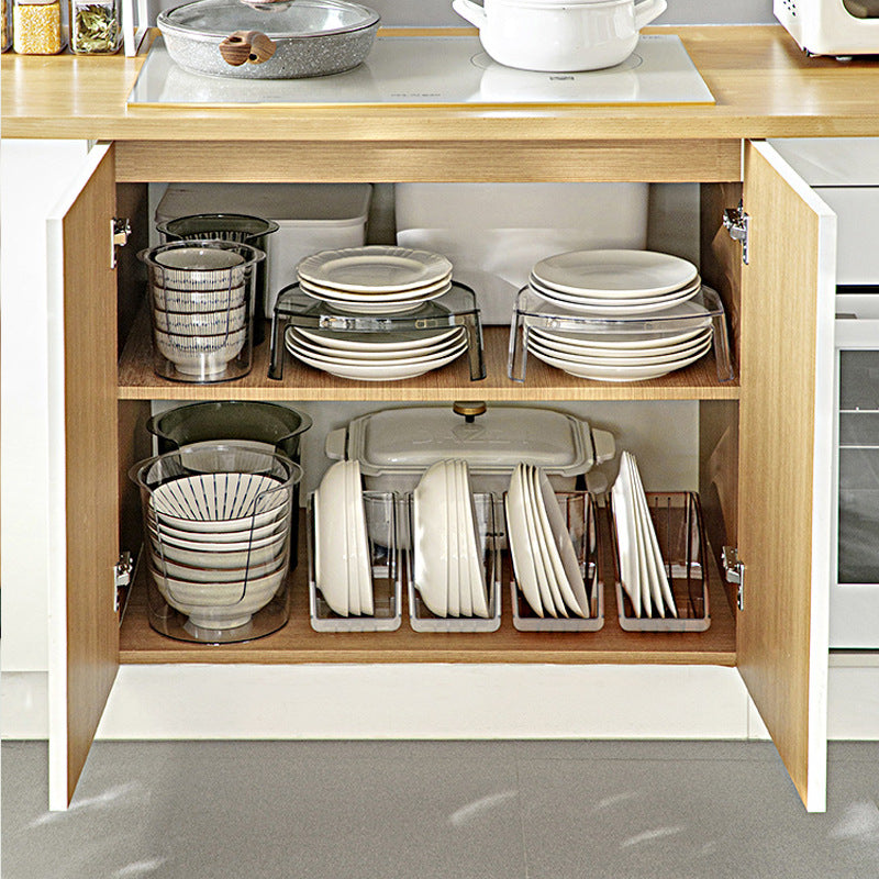 Dish Storage Rack Kitchen Dish Storage Box Cabinet Built-in Cutlery Dish Rack Small Dish Rack