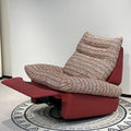 Overseas version smart electric leather lazy sofa space capsule multifunctional lazy rocking chair rotatable reclining single chair