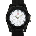 fashion nylon strap men's watch, canvas strap military watch, trendy luminous hand sports watch, unisex watch