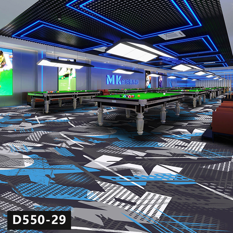 Special nylon non-fading abrasion resistantktv club billiards billiards room commercial carpet for billiard halls