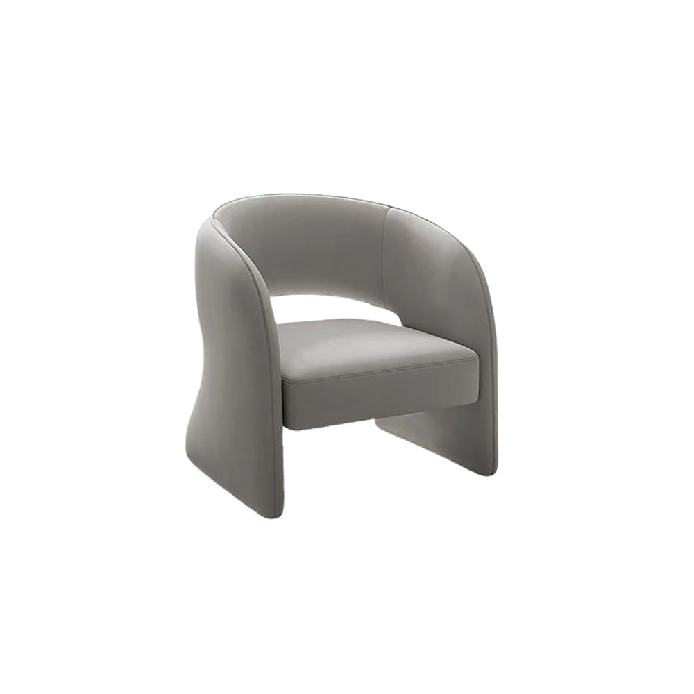Hotel restaurant living room reception negotiation table and chair set - creative modern minimalist designer casual single sofa chair