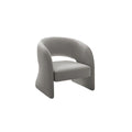 Hotel restaurant living room reception negotiation table and chair set - creative modern minimalist designer casual single sofa chair