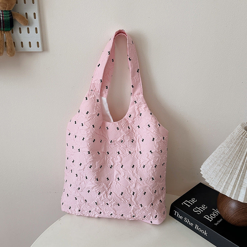 Oxford cloth folding environmentally friendly shopping bag portable portable storage bag large capacity supermarket shopping bag