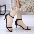Fresh and chic high heel sandals for women - new 2025 collection: minimalist, versatile, stiletto heel, sexy thong strap, trending online style