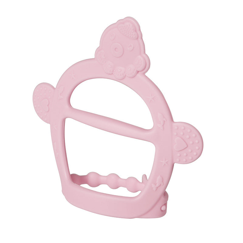 Factory direct sales baby silicone bracelet toothpaste, gloves, molars, strap-on baby tooth fixing toothpaste