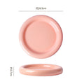 Minimalist & chic donut ceramic steak plate - high-end, aesthetic, and creative serving dish for restaurants & hotels - perfect for desserts & plating