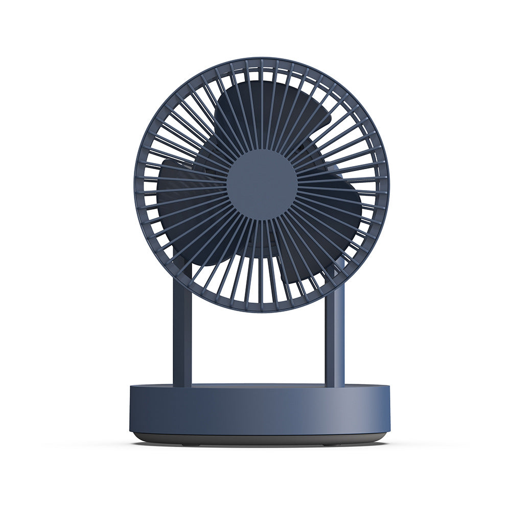 Type-c rechargeable oscillating fan - remote control desktop electric fan - brushless motor - portable & rechargeable