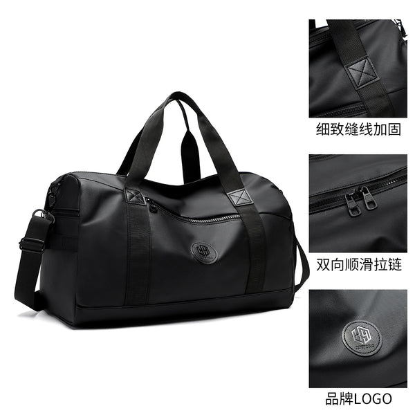 Cross-border new large-capacity travel bag men's oblique span shoulder outdoor waterproof sports fitness bag short-distance duffel bag