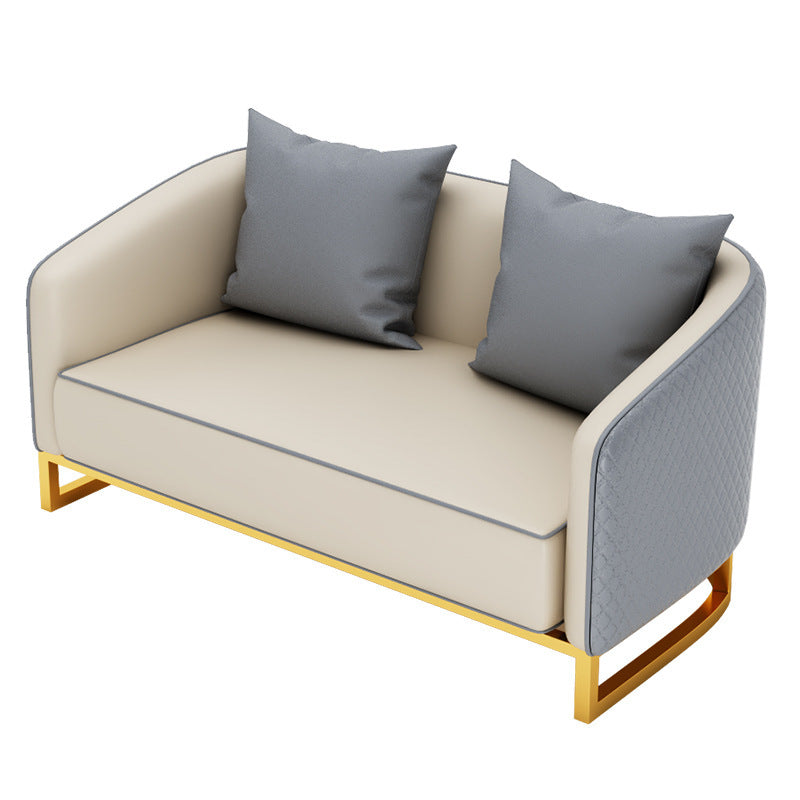 Luxury hotel lobby meeting table and chair set, sales office sofa, business reception area, rest area - one table with four chairs