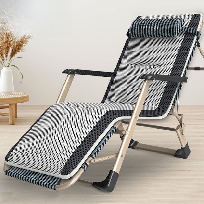 Okiffer recliner nap foldable bed nap office chair casual foldable single bed for home balcony adult