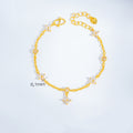 Necklace for women 2023 new trendy summer niche light luxury four-leaf clover necklace sweet pendant clavicle chain niche