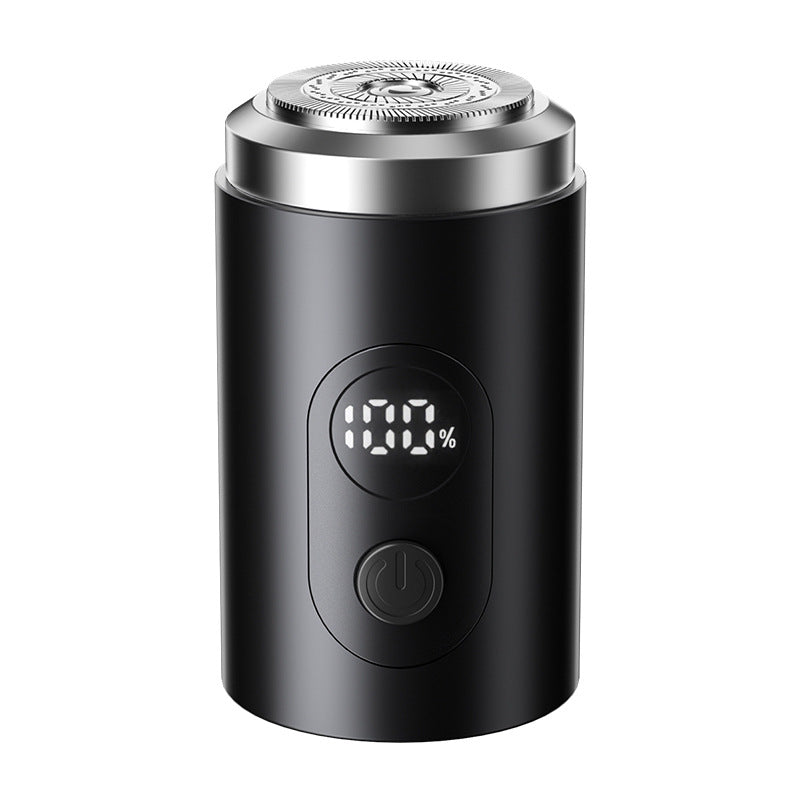 New mini electric shaver - rechargeable, portable travel beard trimmer, washable razor