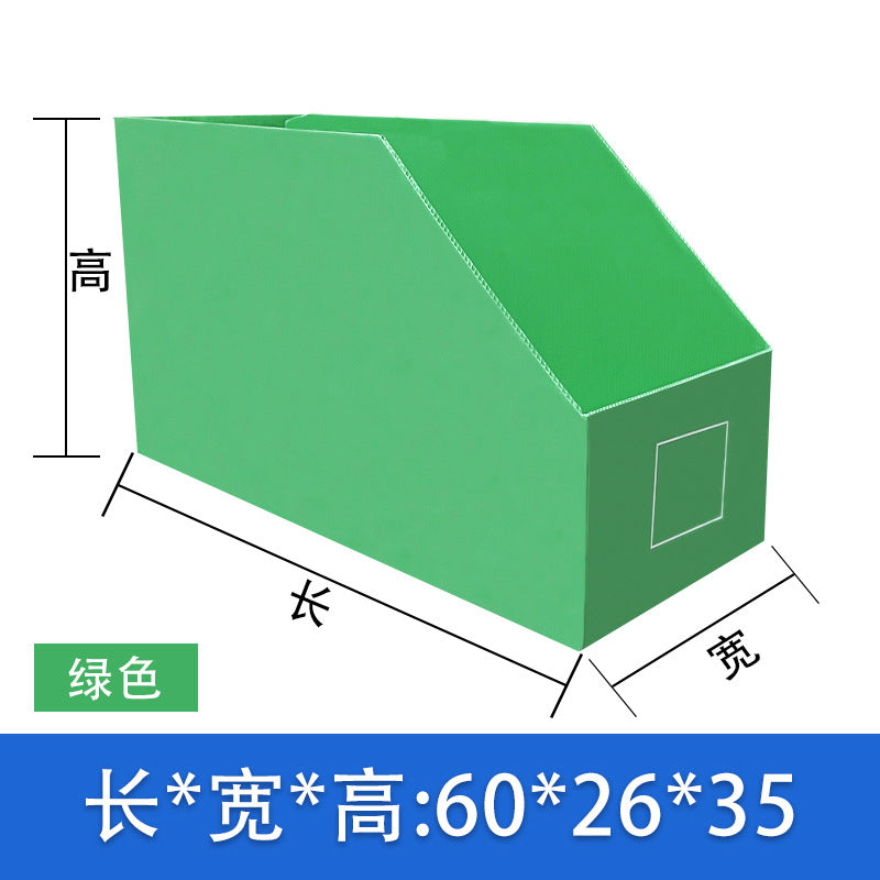 Shelf Oblique Carton Storage Box Multifunctional Classification E-commerce Warehouse Parts Material Wear-resistant Hollow Board Warehouse Box