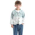 Export children's clothing boys and girls autumn outwearnew arrivalchildren's casual candy color denim tops boys spring & fall