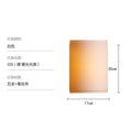 Collo sconce japanese style silk wall lamp designer semicircle aisle bedroom bedside background wall study wall lamp