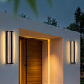 Outdoor waterproof minimalist modern light luxury crystal wall sconce - outdoor background wall lighting for courtyards, balconies, and terraces