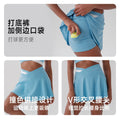 Fabric outdoor tennis suit fitness naked sports tight breathable silm yoga high school entrance examination sports sportswear