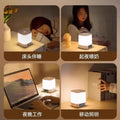 Remote control night light - rechargeable bedside lamp for bedroom, sleep companion, baby feeding, eye protection, children's night light, soft light desk lamp